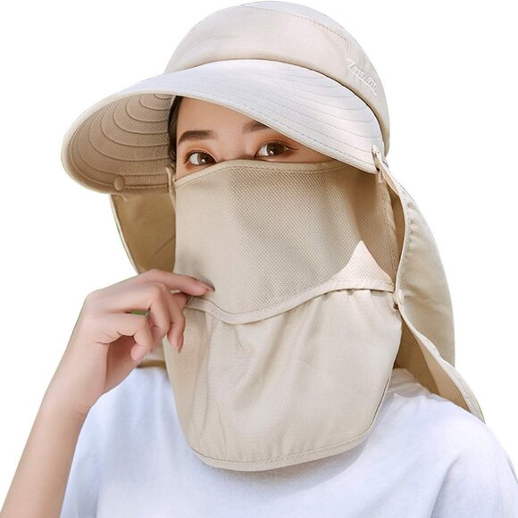 Outdoor bicycling climbing detachable sunshade sunhat ultraviolet-proof 1 Hat - Picture 6 of 16